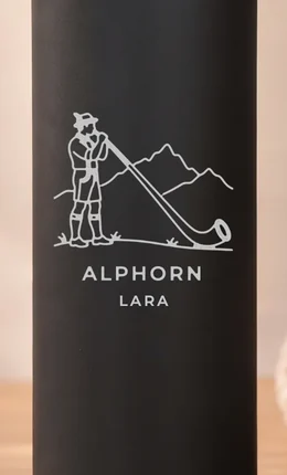 Gravur-Motiv Alphorn