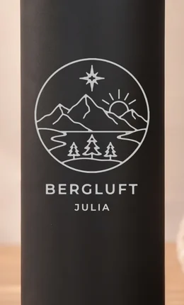 Gravur-Motiv Bergluft