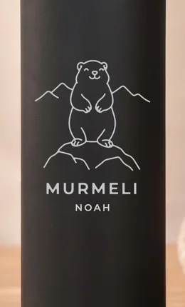 Gravur-Motiv Murmeli