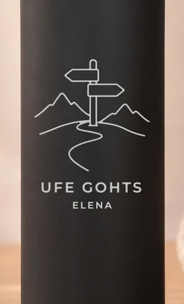 Gravur-Motiv Ufe gohts