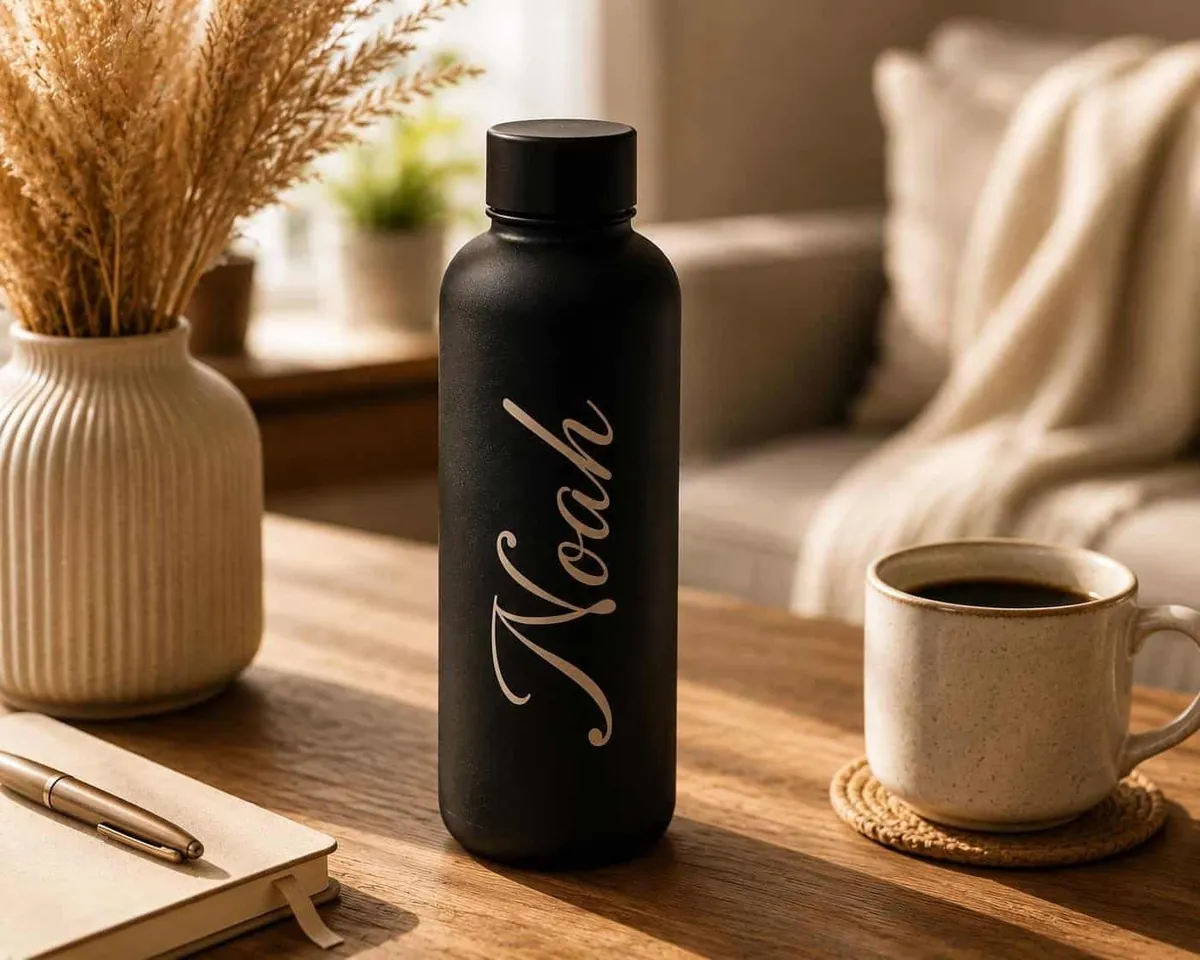Thermosflasche mit dem Namen Noah