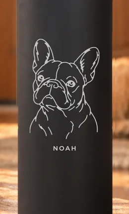 Gravur-Motiv Französische Bulldogge