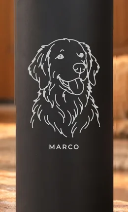 Gravur-Motiv Golden Retriever