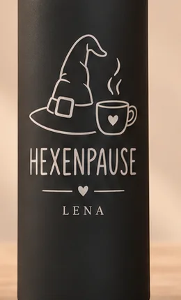Gravur-Motiv Hexenpause